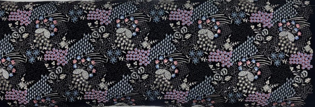 The Royal Indigo Mosaic Achkan