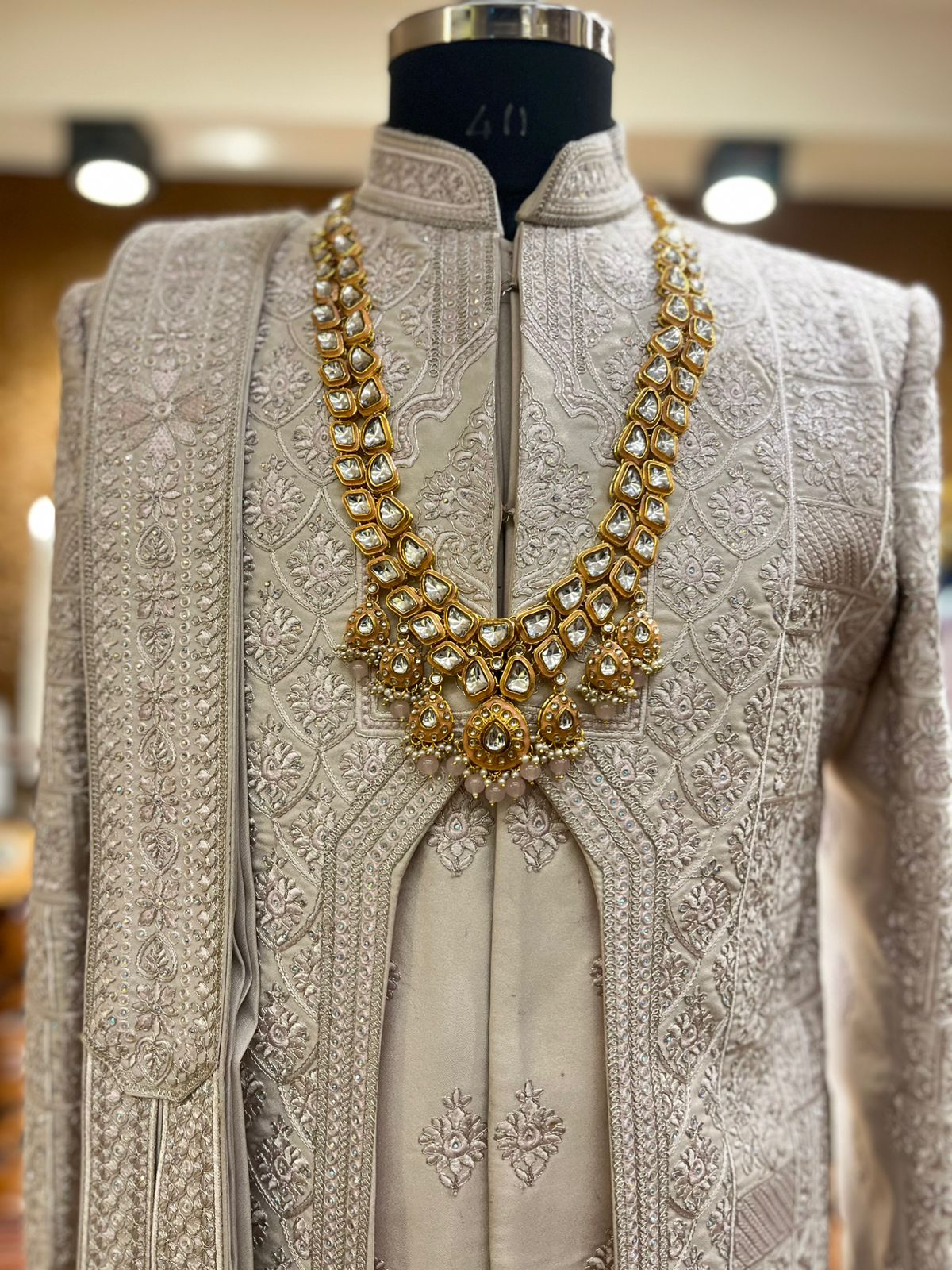Gulnaar Kundan Heritage Mala