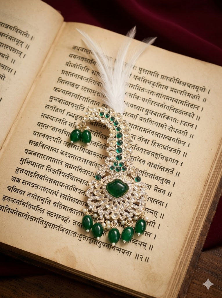 Emerald Rajsi Feather Kalangi 👑