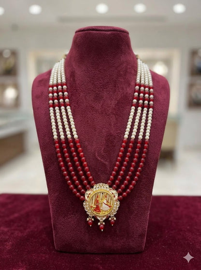 Radha Krishna Ruby Regal Mala