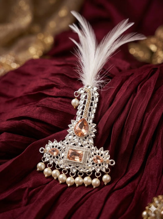 Champagne Royale Feather Kalangi