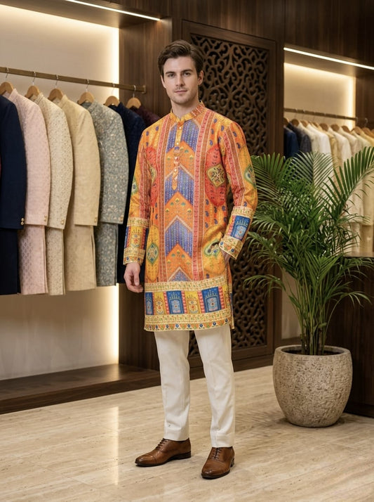 The Kaleidoscope Heritage Kurta
