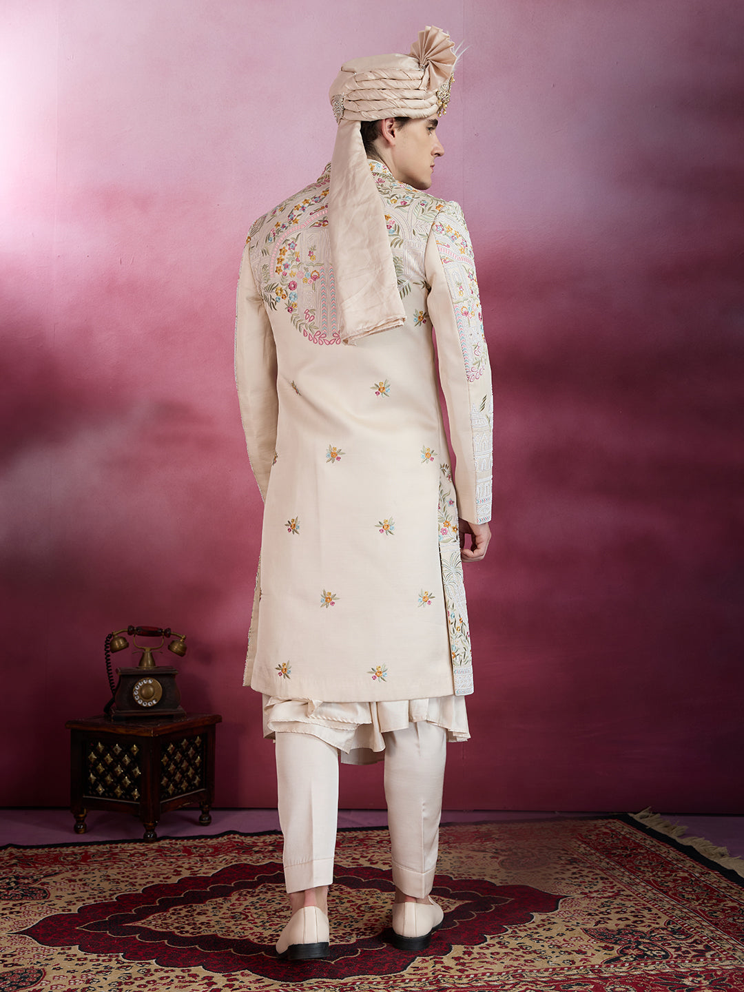 RAJA SHAHI HANDWORK SHERWANI FOR GROOM