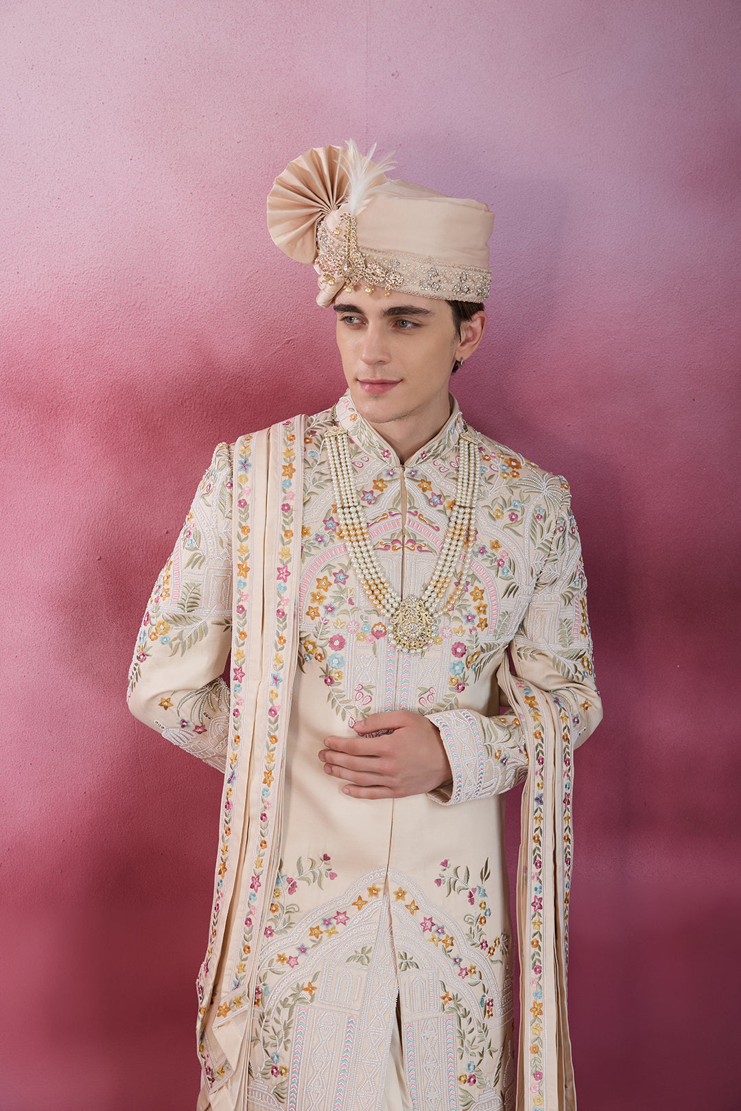 RAJA SHAHI HANDWORK SHERWANI FOR GROOM