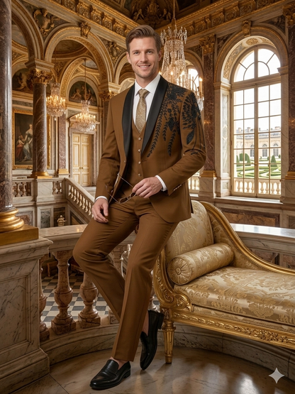 Imperial Noir Armani Designer Suit