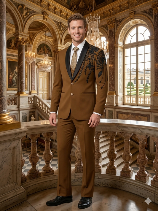 Imperial Noir Armani Designer Suit