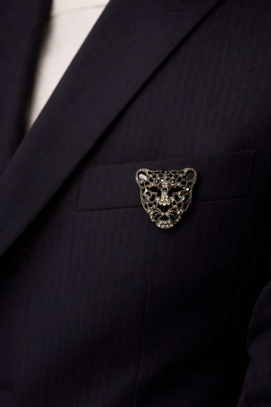 Midnight Panther Luxe Brooch