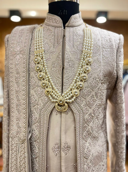 Pearl Maharaja Kundan Mala