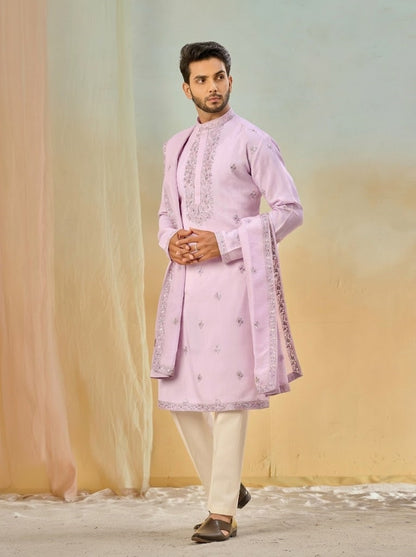 The Lavender Frost Kurta Set