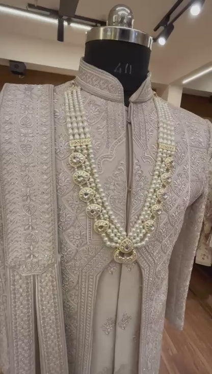 Pearl Maharaja Kundan Mala