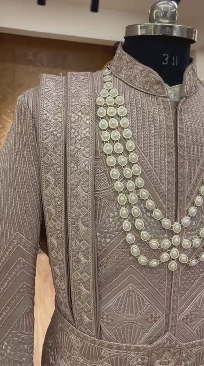 Noor Pearl Cascade Royal Mala