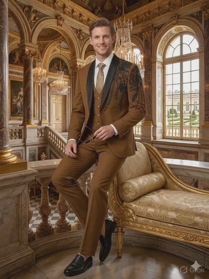 Imperial Noir Armani Designer Suit